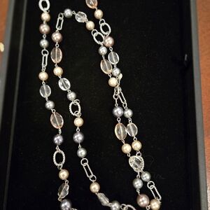 Elegant Multi-Color Beaded Necklace